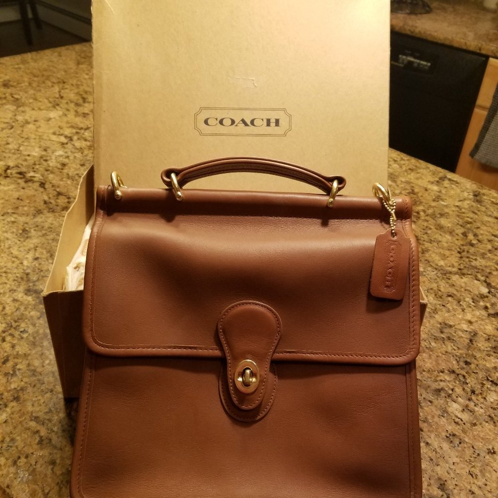 Coach Willis Leather Handbag